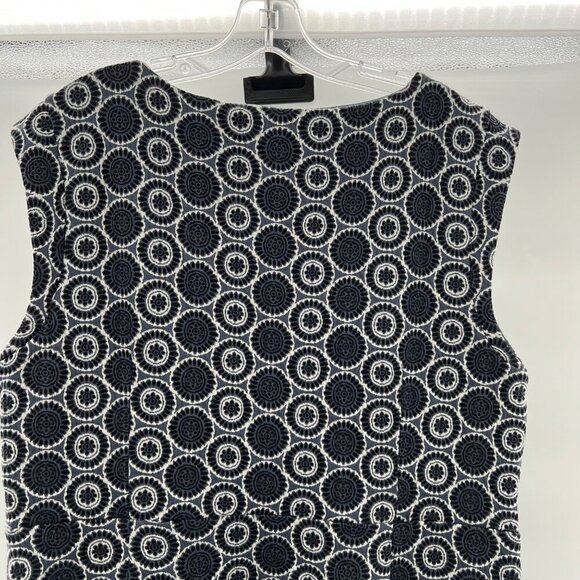 Loft Outlet Women's Sleeveless A-Line Dress Multicolor Print Size 16 - Picture 6 of 9